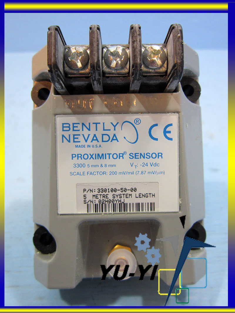 Bently Nevada 3300 Series model 330100 5 & 8 mm Proximitor Sensor 330100-50-00