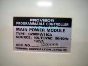 TOSHIBA PLC PROVISOR PROGRAMMABLE CONTROLLER B200PW110A MAIN POWER MODULE (2)