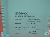 OMRON S3D9-CC SENSOR CONTROLLER w/ S3D-P (3)