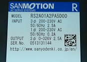 SANYO DENKI SANMOTION AC SERVO SYSTEMS RS2A01A2PA5D (3)