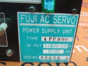 FUJI AC SERVO APU800 POWER SUPPLY UNIT (3)