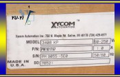 XYCOM 3408-KP OPERATOR INTERFACE PM101757 , 3408KP (3)