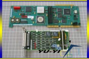 Radisys Artic186 Model II ISA PCI Adapter Bluecrab Multiport with 8-port 53F2612 (1)