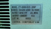 CUTES CT2000-01 20HP IGBT INVERTER AC MOTOR CONTROLLE (3)