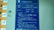 YASKAWA NPSO-1303L CONVERTER (3)