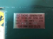 TOYO TG130D-200 D.C TACHO GENERATOR (3)
