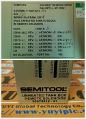 SEMITOOL 900T0212-01 UNHEATED TANK BOX REMOTE SOLENOIDS (3)