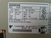 YASKAWA SGDB-75ADSY332A Servopack Servo Drive (3)