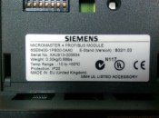 SIEMENS 6SE6400-1PB00-0AA0 MICROMASTER 4 PROFIBUS (3)