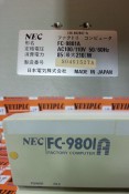 NEC FC-9801A FACTORY COMPUTER / 136-842847-A (3)