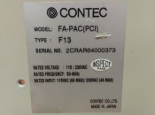 CONTEC FA-PAC(PCI) F13 Industrial computer (3)