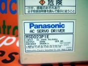 PANASONIC AC SERVO DRIVER MSD023P1E (2)