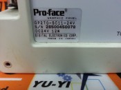 PRO-FACE GP270-SC11-24V / 28500450078 GRAPHIC PANEL (3)