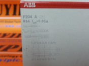 ABB F204 A 63A CURRENT CIRCUIT BREAKER (3)