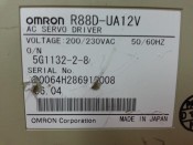 OMRON R88D-UA12V AC SERVO DRIVE (3)