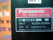 PANASONIC AC SERVO DRIVER DV468TB DV 468TB (3)