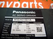 PANASONIC AC SERVO DRIVER MSDA015D1A (3)