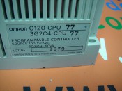 OMRON PROGRAMMABLE CONTROLLER C120-CPU77 / 3G2C4-CPU77 (3)