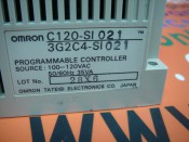 OMRON PROGRAMMABLE CONTROLLER C120-SI021 / 3G2C4-SI021 (3)