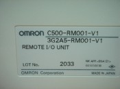 OMRON REMOTE I/O UNIT C500-RM001-V1 / 3G2A5-RM001-V1 (3)