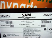 SIEMENS SAM STANDARD ANALOG MODULE APACS+ MODEL: 39SAMCAN A5E00248502/14 (2)