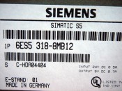 SIEMENS SIMATIC S5 PLC 6ES5 318-8MB12 6ES5318-8MB12 (3)