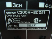 OMRON C200H-BC051 BASE CPU UNIT (3)