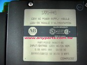 (A-B PLC) Allen Bradley 1771 Programmable Controller CPU1771-P4S Power Supply Module (2)