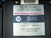 (A-B PLC) Allen Bradley 1771 Programmable Controller CPU1771-QDC C Plastic Molding Module (2)