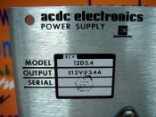 acdc electronics POWER SUPPLY 12D3.4 (3)