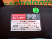 SANYO DENKI AC SERVO MOTOR P20B10150HXSH1 1.5kW (3)