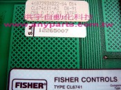 FISHER ROSEMOUNT DISCRETE CABLE INTERFACE PANEL CSA I/O (REV.D) CL6741X1-A2 / 41B7293X022-45 (3)