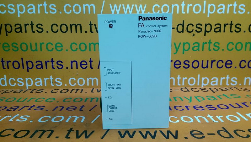 Panasonic FA CONTROL SYSTEM PANADAC-7000 POW-002B