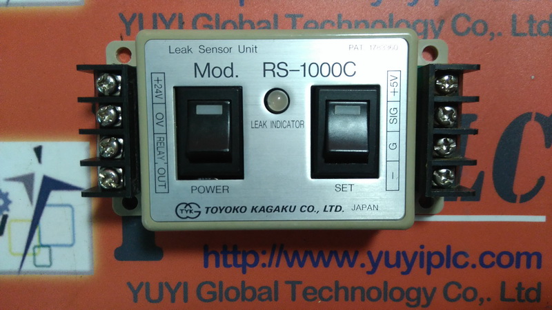 TOYOKO KAGAKU Leak Sensor Uni RS-1000C PAT 1783360