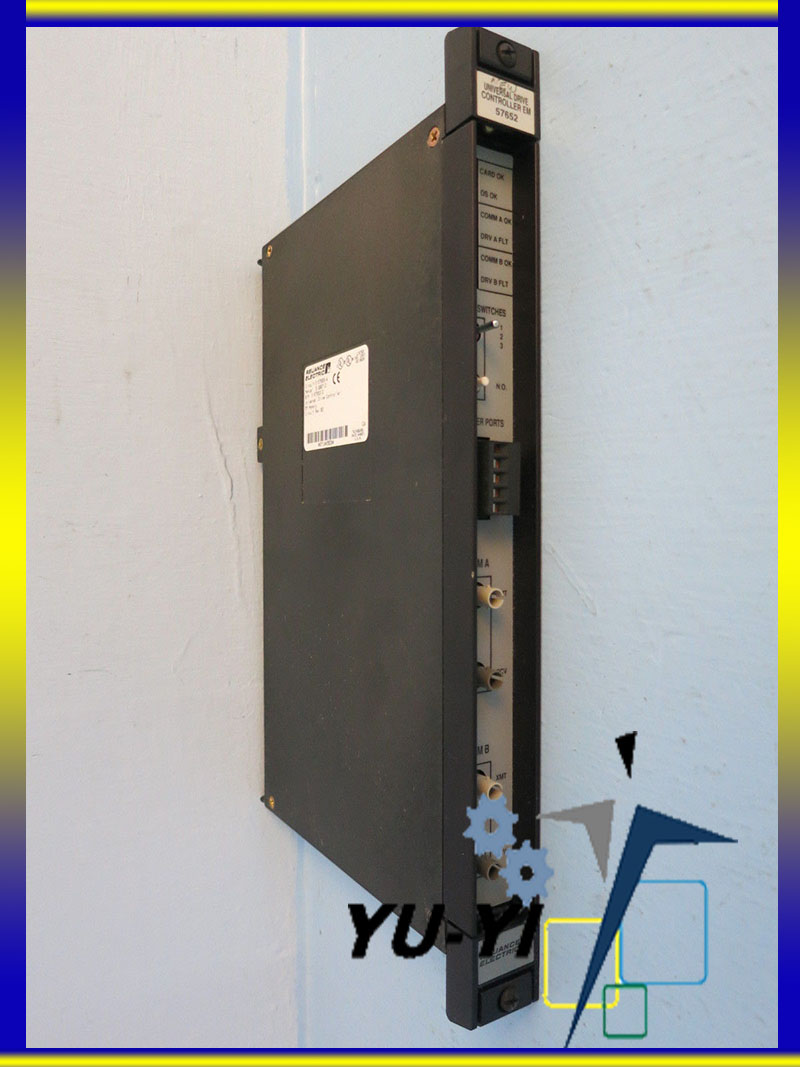 Reliance Electric 57652 Universal Drive Controller PLC AutoMax 0-57652-D Rev 02