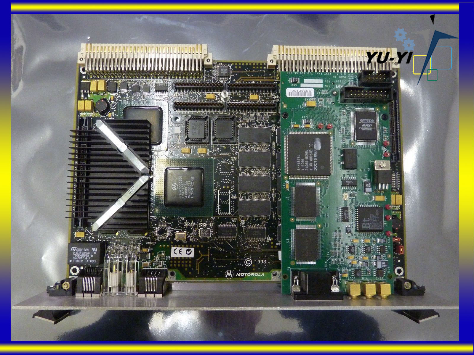 Motorola 01-W3394F15C MVME 2400 PCB Card KLA-Tencor 740-614883-000