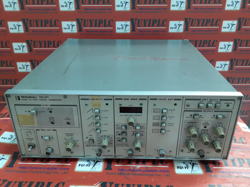 Shibasoku TG-7/1 NTSC TV Test Signal Gnerator