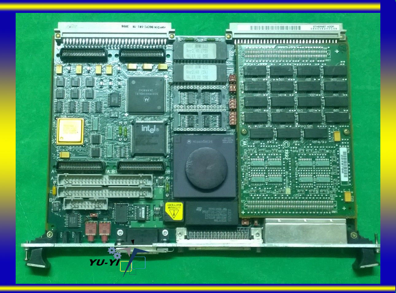 MOTOROLA MVME 162-263 CPU BOARD 64-W4259C01A