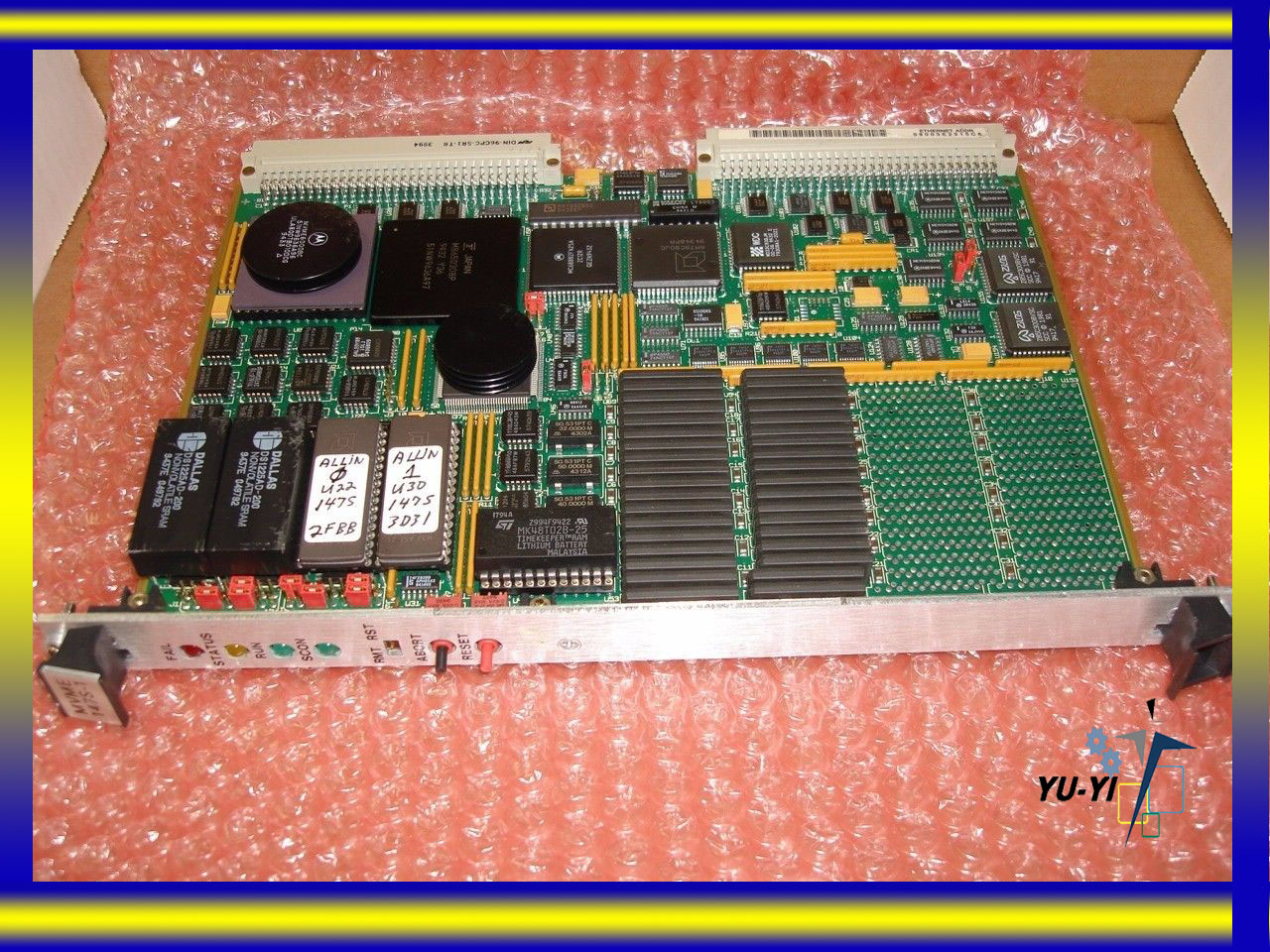Motorola MVME147S-001 - 01-W3781B02 - MVME147 MPU VME CPU Module SCSI