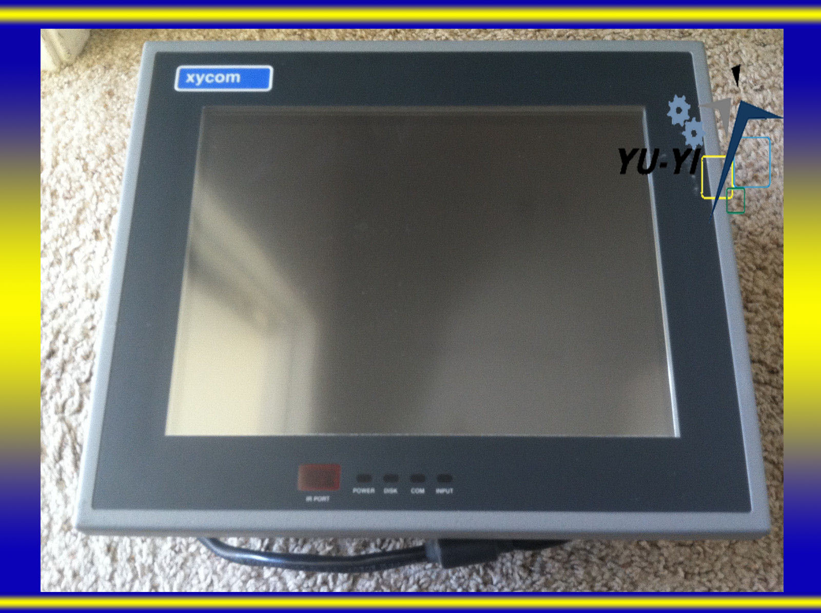 Xycom Model 9462 12.1 Touchscreen Monitor Operation Interface Workstation