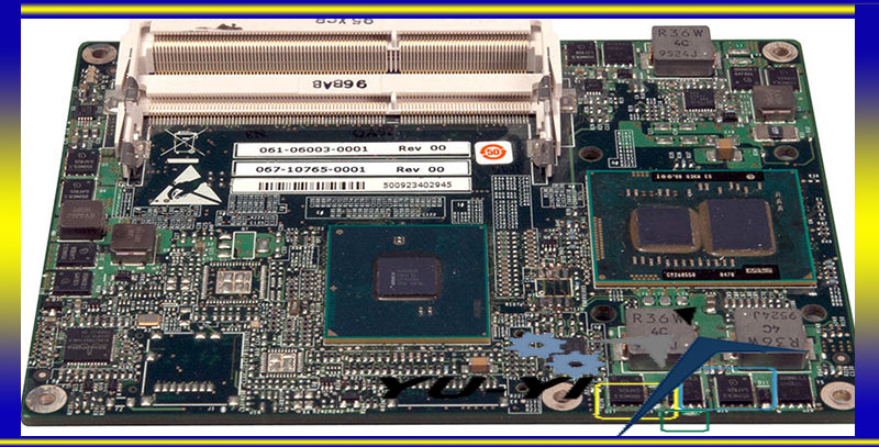 Radisys Dual-Core Intel i7 620LE 2.0GHz COM Express Module CEQM57XT