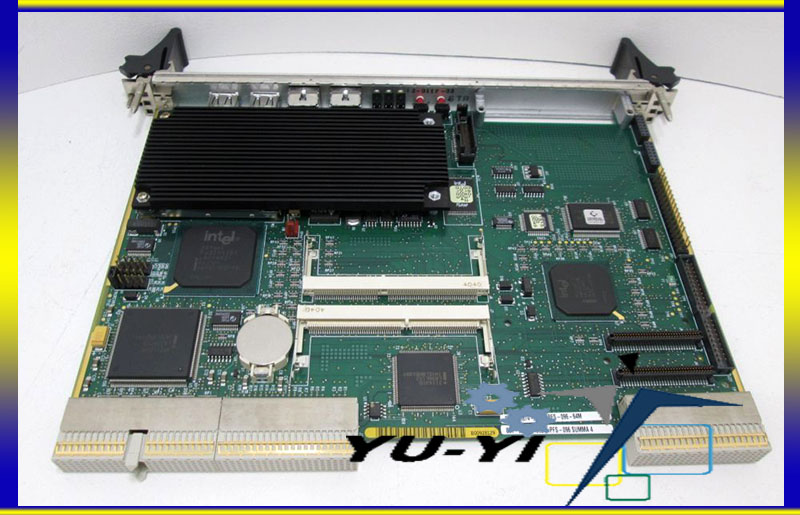Radisys PFS-096 CompactPCI CPCI CPU Module 233MHz with PMC SVGA Card