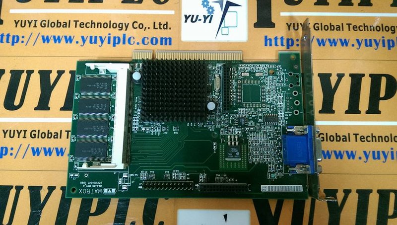 MATROX 844-00 REV.A PCI VIDEO CARD G2+/MSDP/8B/20