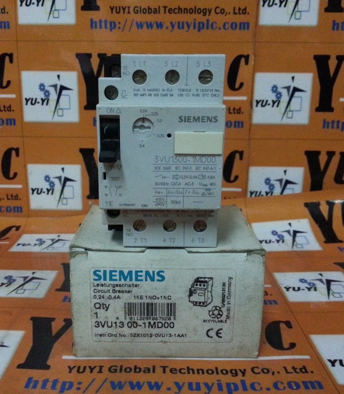 SIEMENS 3VU1300-1MD00 CIRCUIT BREAKER