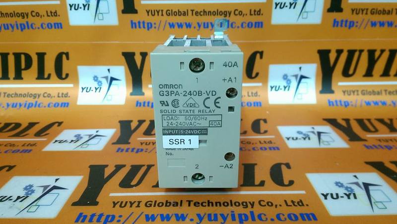 OMRON G3PA-240B-VD 40A SOLID STATE RELAY