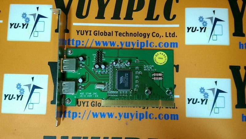 AGE STAR,INC. UC-3 VER:2.0 USB PCI CARD