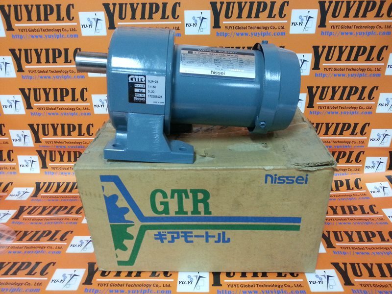 Nissei Gtr Glm 28 Electric Motor Plc Dcs Servo Control Nissei Gtr Glm 28 Electric Motor 1