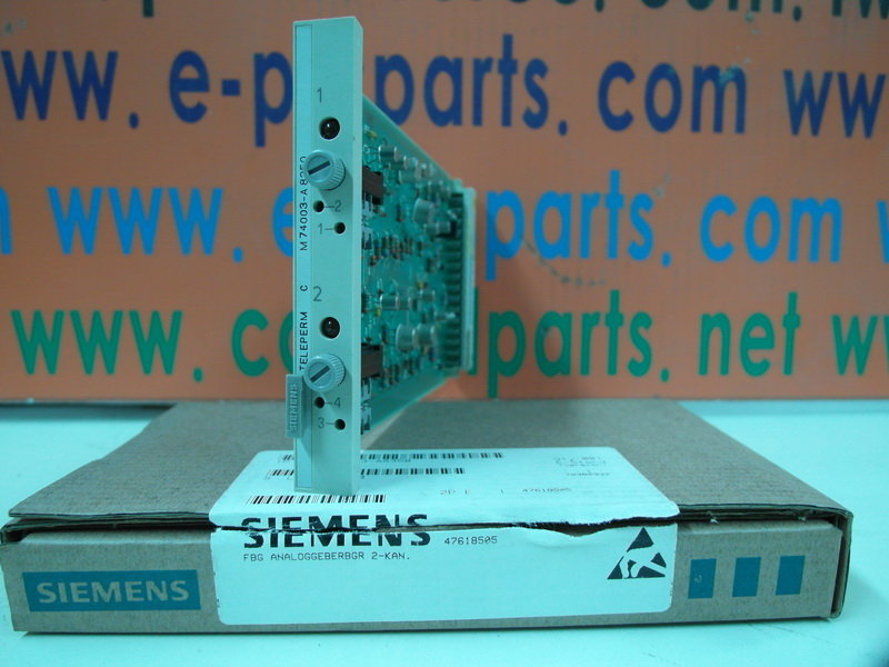 SIEMENS TELEPERM C M74003-A8350