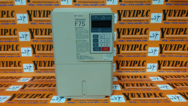 YASKAWA CIMR-F7S47P5 WITH JVOP-161 Inverter