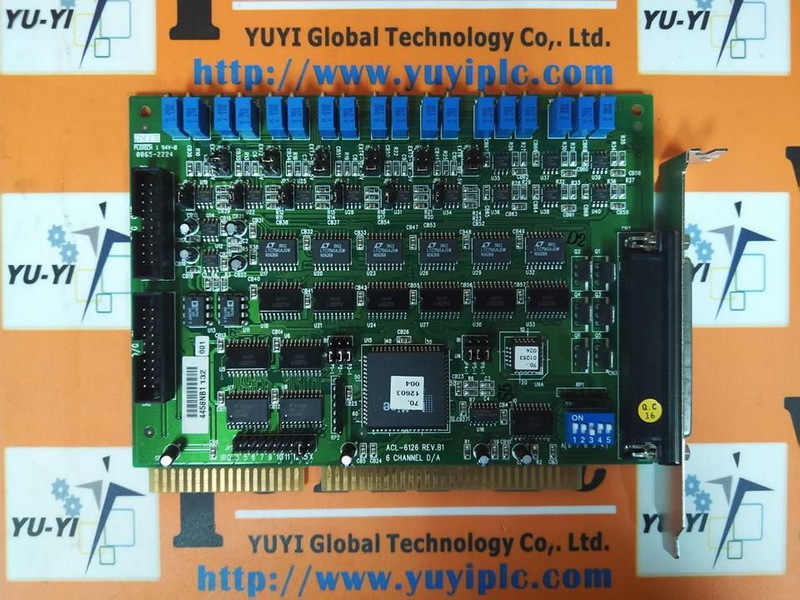 ADLINK ACL-6126 REV.B1 6 CHANNEL D/A CARD